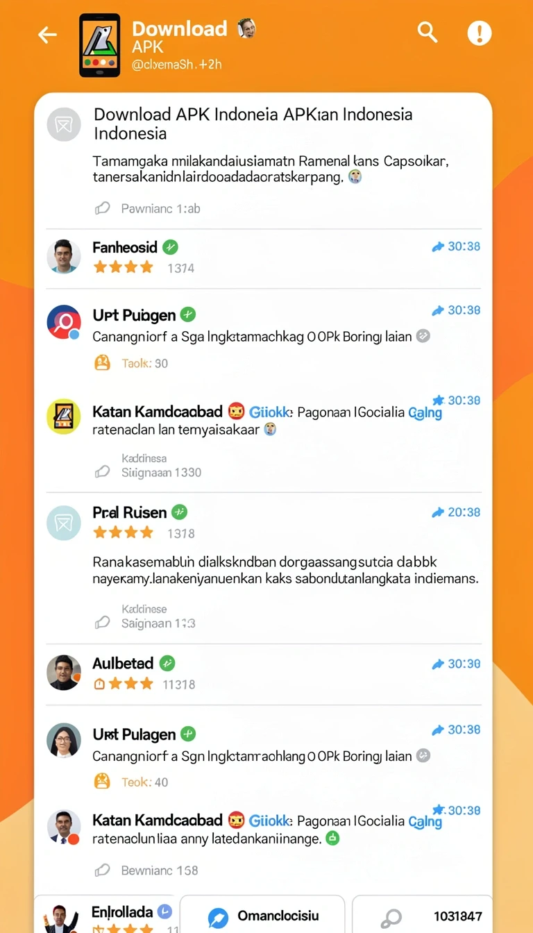 Alur unduhan aplikasi di mpoprofit